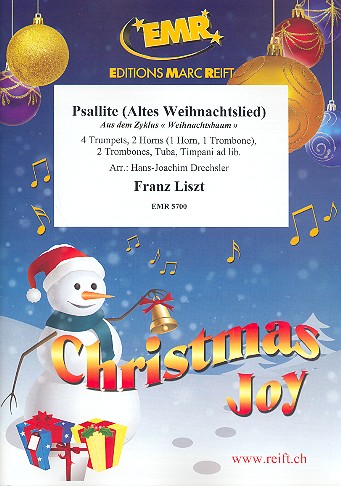 Psallite für 4 Trompeten, 2 Hörner (Hrn, Pos)