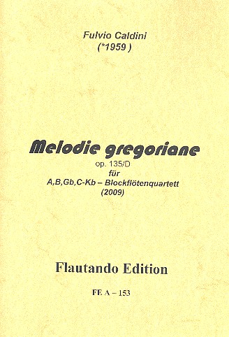 Melodie gregorienne op.135d für