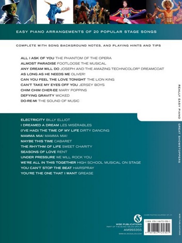 Great Showstoppers: for really easy piano