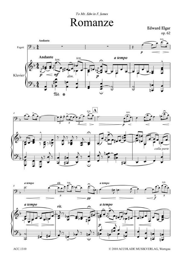 Romanze d-moll op.62 