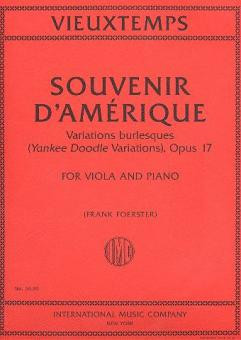 Souvenir d'Amerique op.17