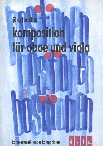 Komposition für Oboe und Viola