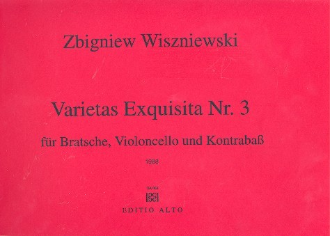 Varietas exquisita Nr.3 für Viola,