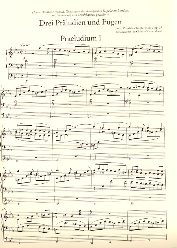 3 Präludien und Fugen op.37