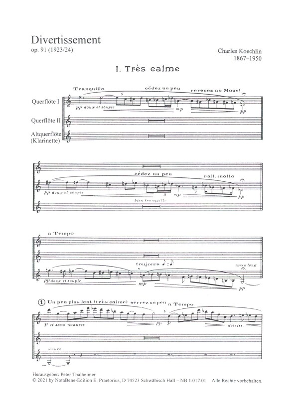 Divertissement op.91