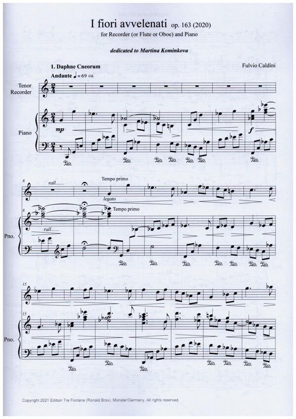I fiori avvelenati op.163