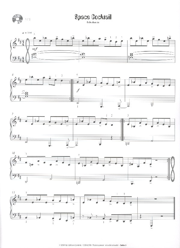 Science Fiction Piano (+CD)