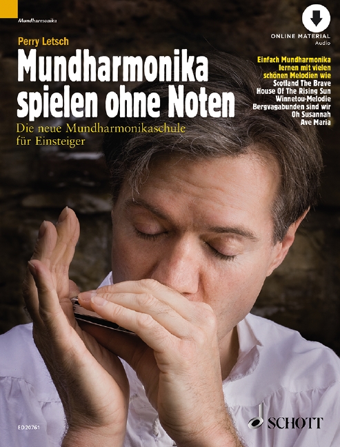 Mundharmonika spielen ohne Noten (+Online Audio)