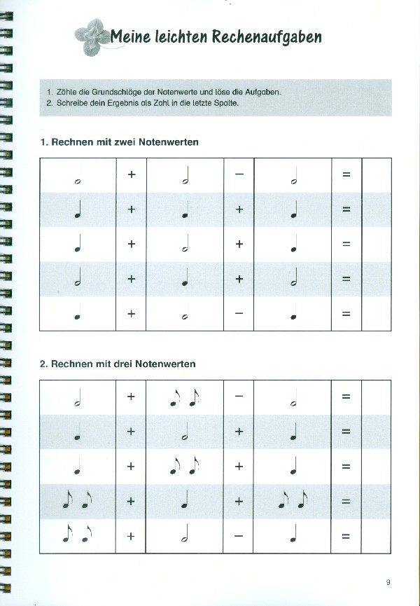 Streicher-Kleeblatt Arbeitsbuch