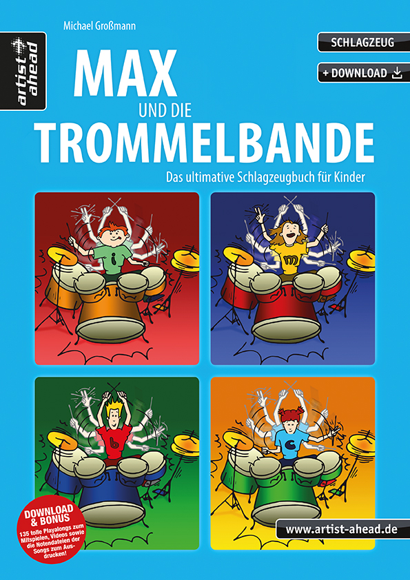 Max und die Trommelbande (+Online Audio)