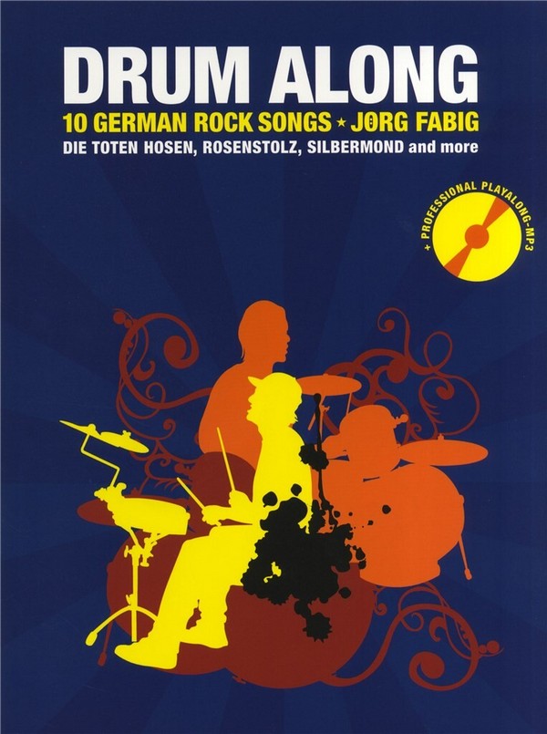 Drum along - 10 German Rock Songs (+CD):