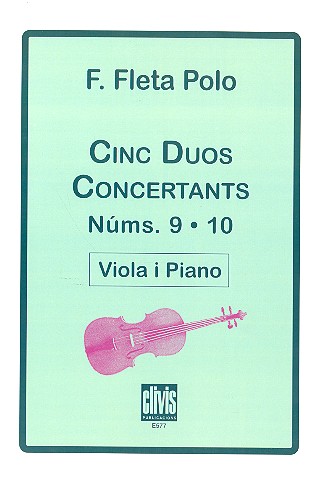 5 Duos concertants núms.9 i 10