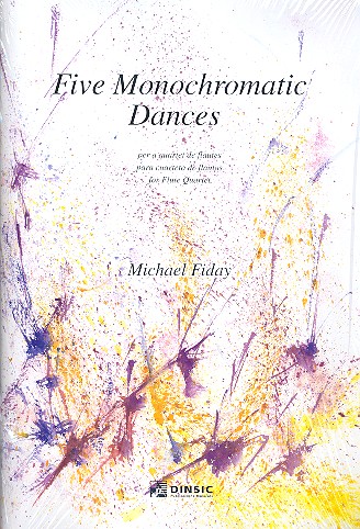 5 monochromatic Dances für 4 Flöten