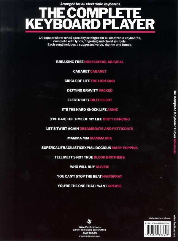 Musicals: for keyboard