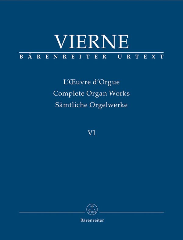 Sämtliche Orgelwerke Band 6