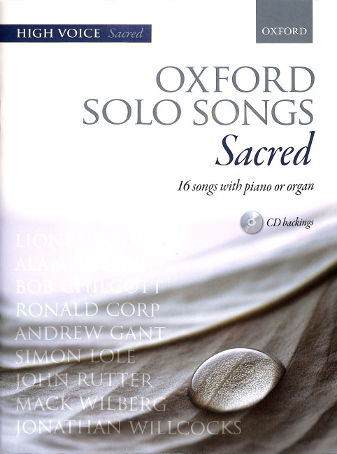 Oxford Solo Songs - sacred (+CD)