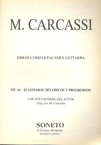25 Estudios op.60 melodicos y progresivos