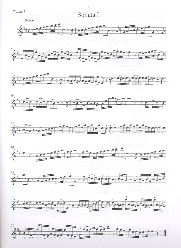6 Sonaten Band 1 (Nr.1-3)
