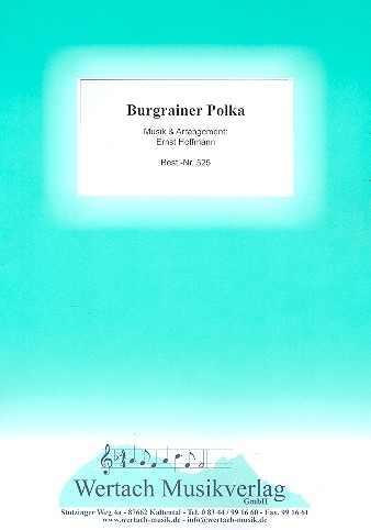 Burgrainer Polka: für Blasorchester