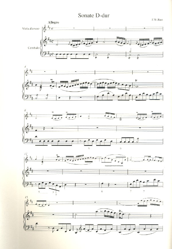 Sonate D-Dur