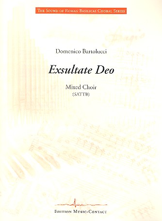 Exultate Deo für gem Chor a cappella
