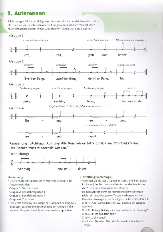 Rhythmicals (+CD) für sprechende Gruppen