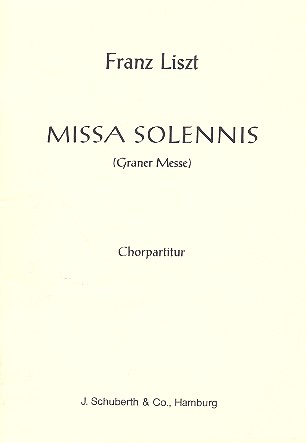 Missa solemnis für Soli, gem Chor