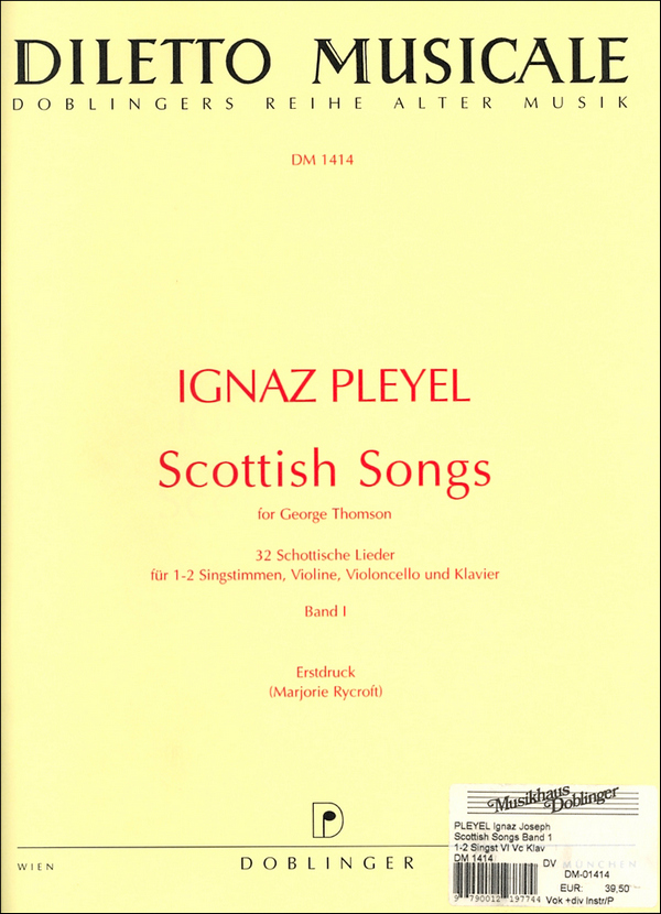 32 schottische Lieder Band 1 (Nr.1-14)