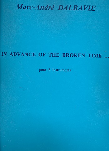 In Advance of the broken Time pour flute,