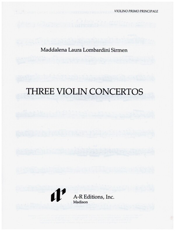 3 Violin Concertos nos.1,3,5