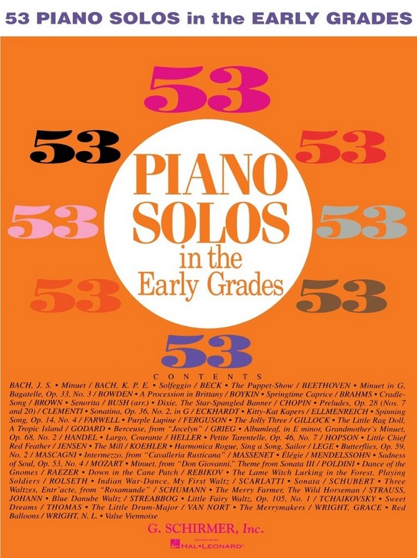 53 Piano Solos In The early Grades