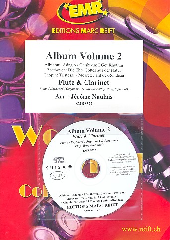 Album vol.2 (+CD) for flute and clarinet