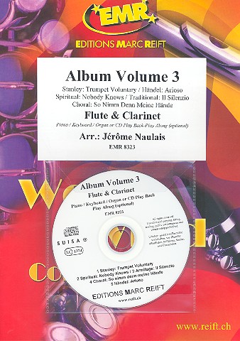 Album vol.3 (+CD) for flute and clarinet