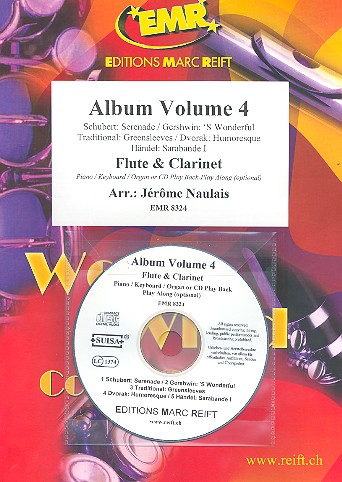 Album vol.4 (+CD) for flute and clarinet