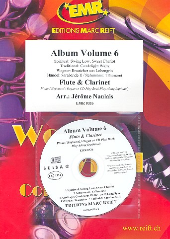 Album vol.6 (+CD) for flute and clarinet