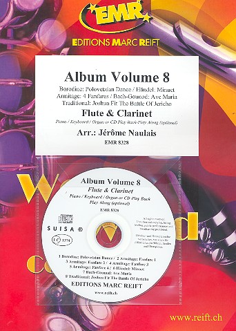 Album vol.8 (+CD) for flute and clarinet