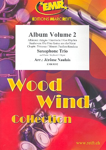 Album vol.2 for 3 saxophones and