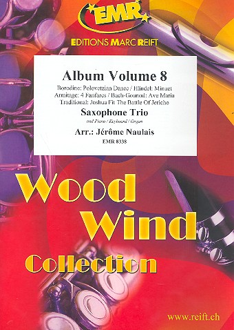Album vol.8 for 3 saxophones and