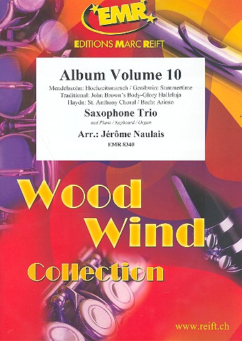 Album vol.10 for 3 saxophones and