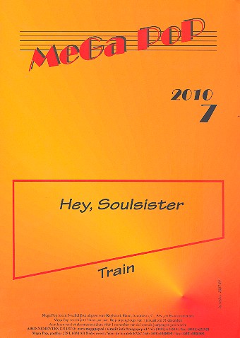Hey Soulsister: für Klavier (Gesang/Gitarre)