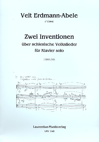 2 Inventionen über schlesische Volkslieder