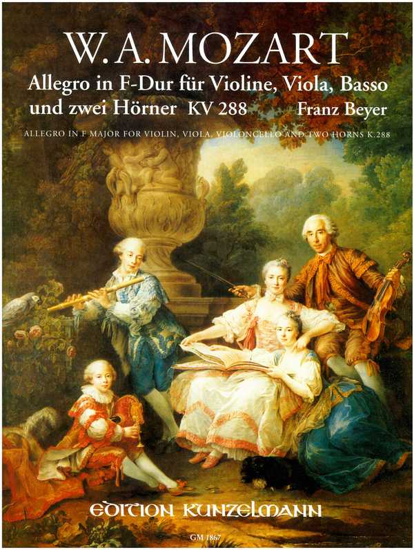 Allegro F-Dur KV288