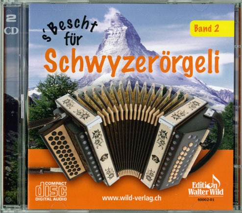 S'Bescht für Schwyzerörgeli Band 2