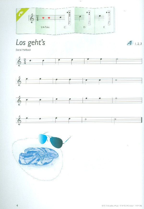 Altblockflöten-Reise Band 1 (+3 CD's