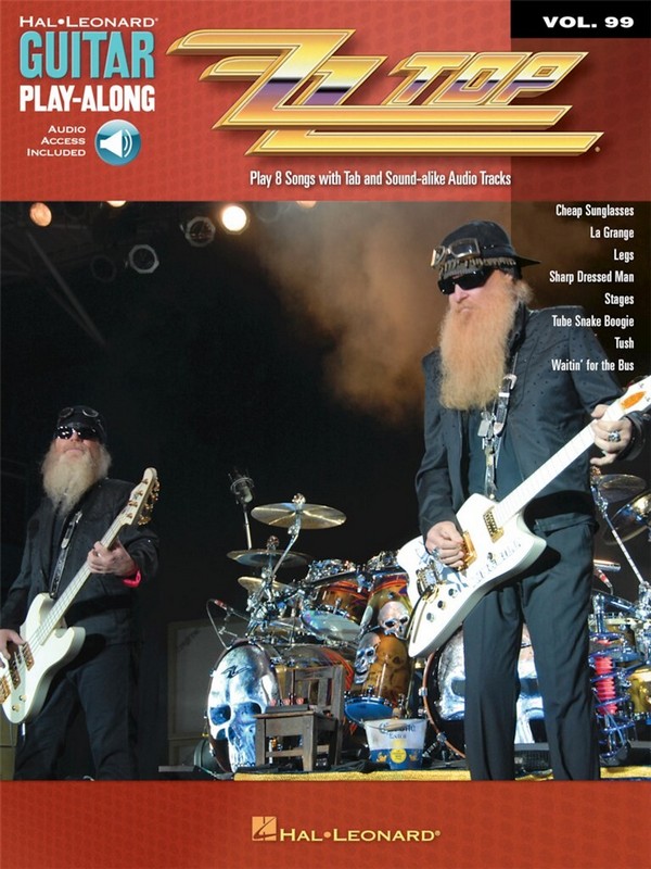 ZZ Top (+CD): guitar playalong vol.99