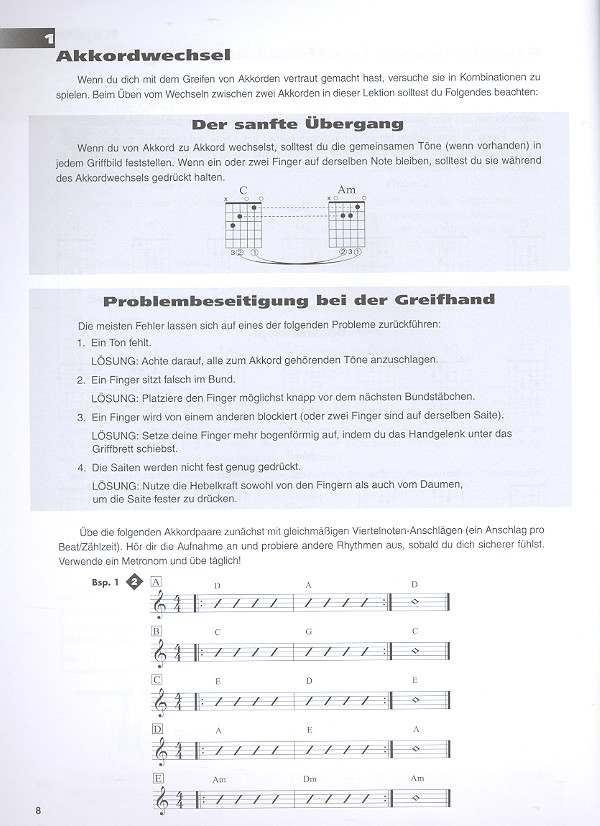 Gitarren-Basics Level 1 (+CD)