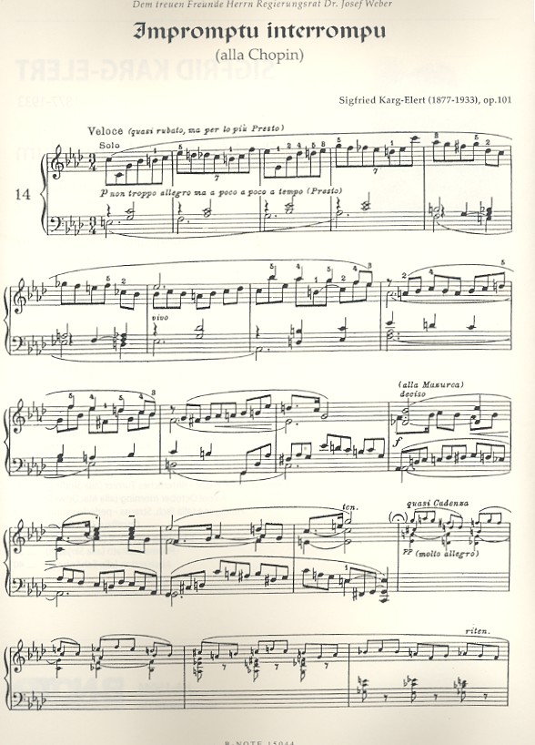 Portraits op.101 Band 2 für Harmonium