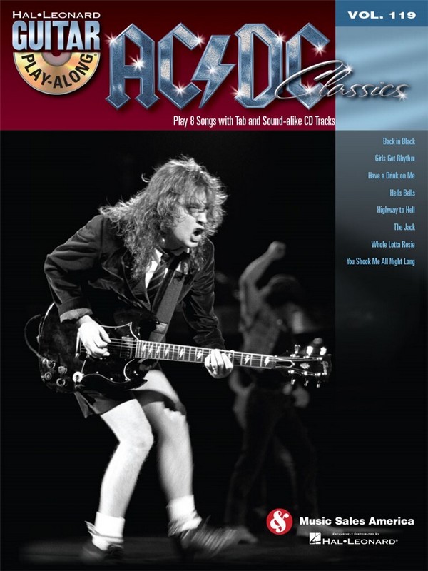 AC/DC (+Online Audio): Guitar Playalong vol.119