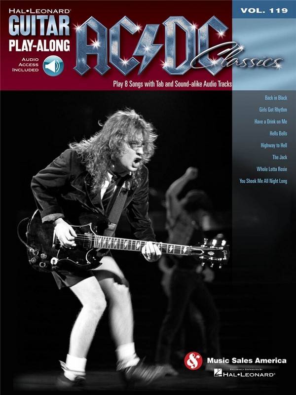 AC/DC (+Online Audio): Guitar Playalong vol.119