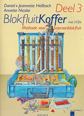 Blokfluitkoffer vol.3 (+3 CD's)